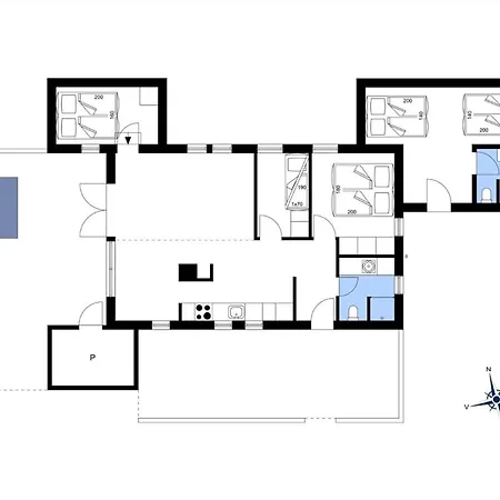 Feriehus Bl1773-saltum-egernvej-6 *
